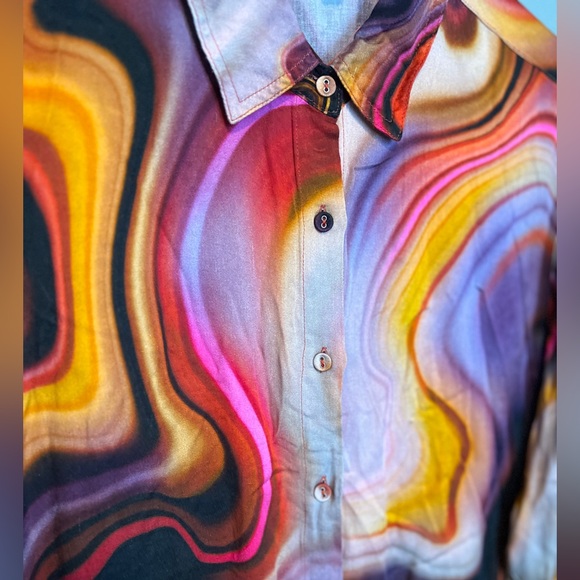 Johnnywas size medium button up - Picture 3 of 4